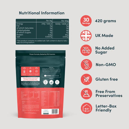 Hydrolyzed Collagen Powder – 14,000mg Triple-Filtered Formula For Ultimate Skin & Body Glow Up